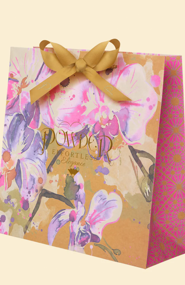 Kimono Gown - Hummingbird, Denim