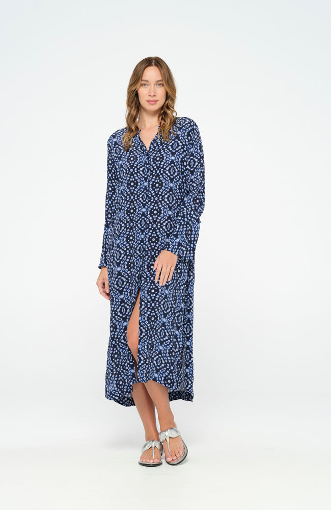 India - Kyoto | Viscose - Navy
