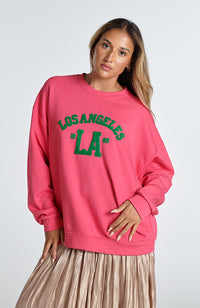 LA Sweater - Berry