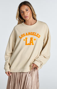 LA Sweater - Latte