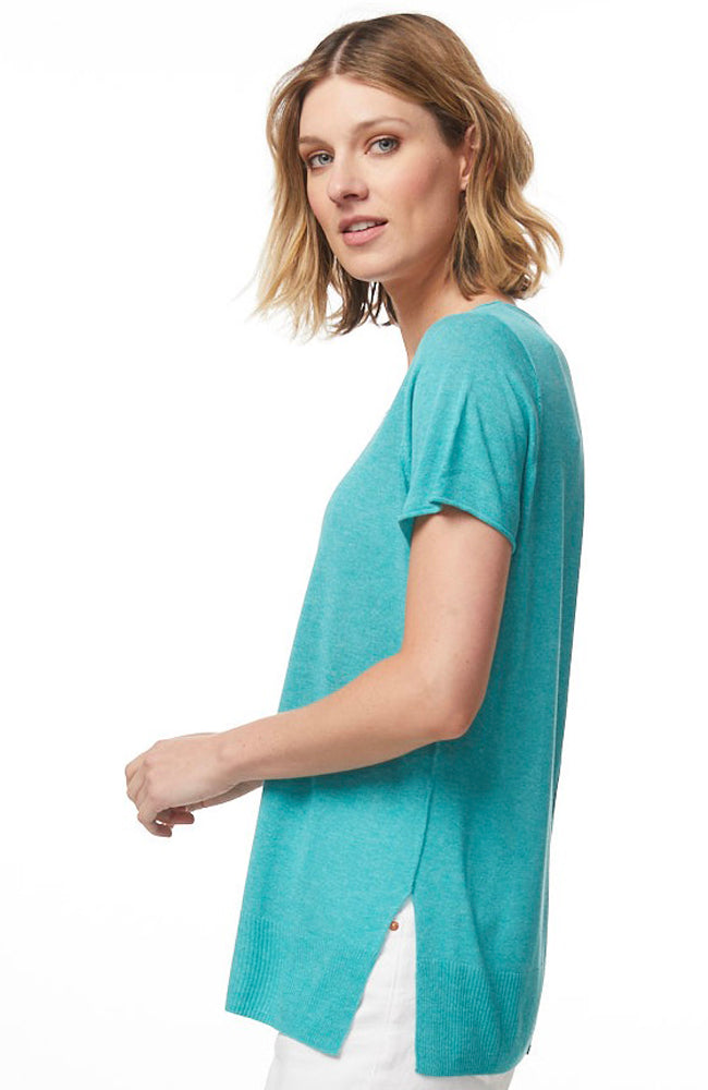Round Neck Top - Teal