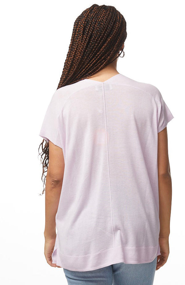 V Neck Top - Lavendar