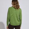 Chunky Cotton Jumper - Pickle