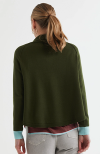 Milano Knit Jacket - Olive