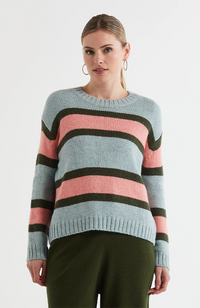 Lofty Stripe Jumper - Caper