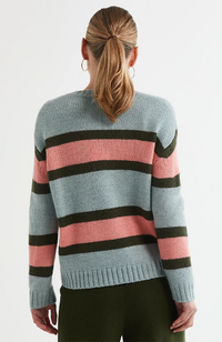 Lofty Stripe Jumper - Caper