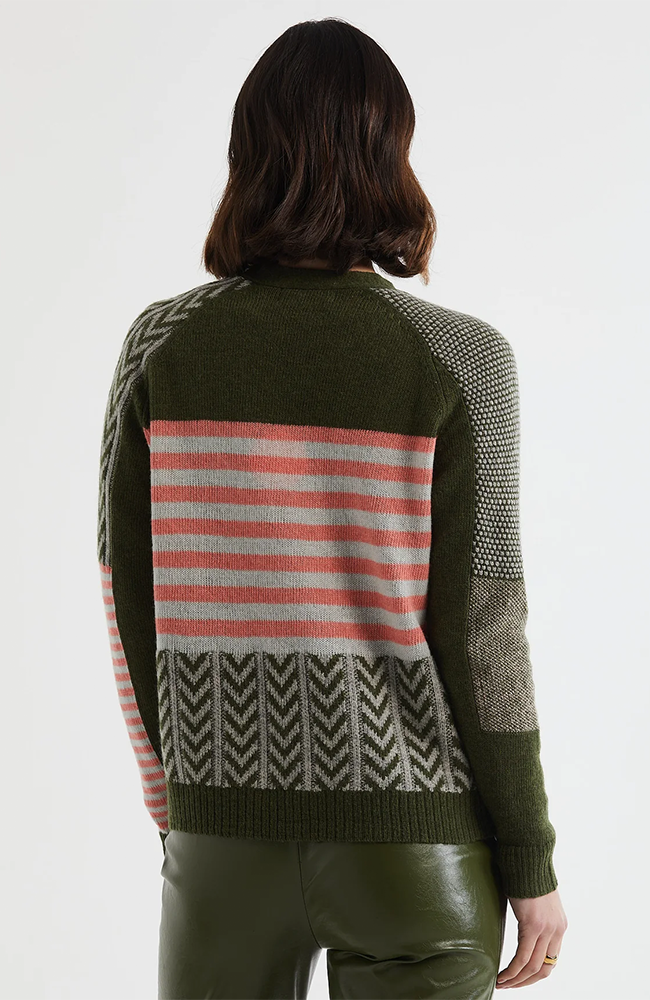Textured Cardi - Olive