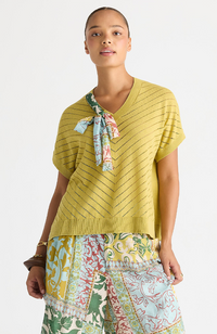 Scarf Detail Top - Acacia