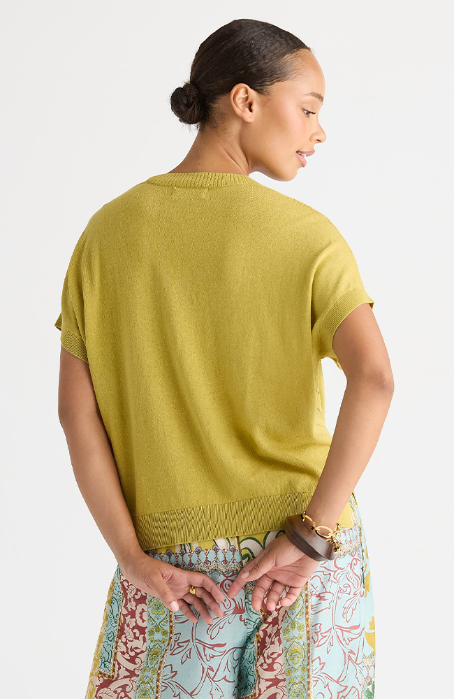 Scarf Detail Top - Acacia