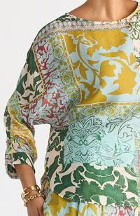 Relaxed Print Top - Mosaic