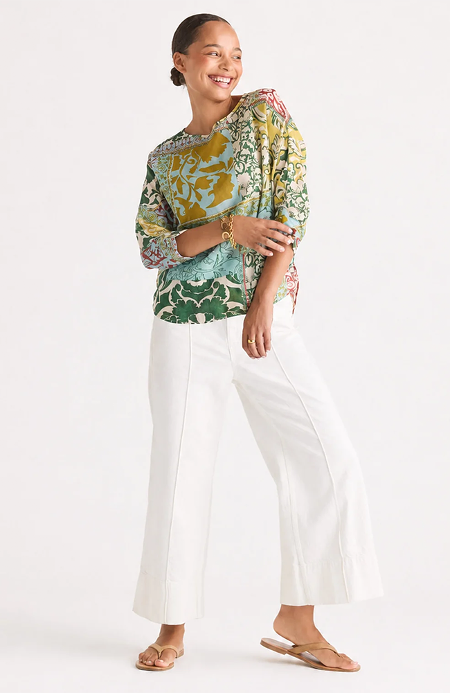 Relaxed Print Top - Mosaic