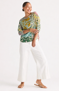 Relaxed Print Top - Mosaic
