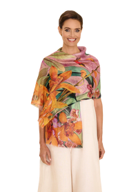 Botany Bliss Scarf - Lavender