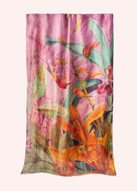 Botany Bliss Scarf - Lavender