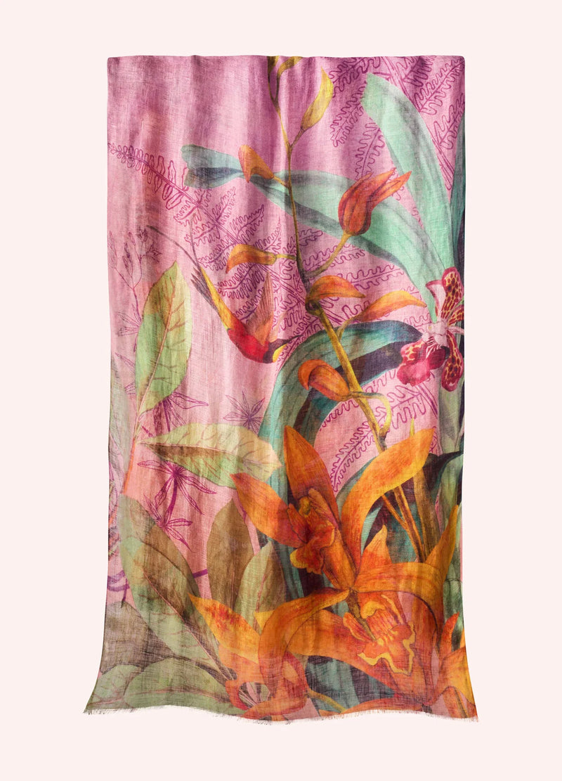 Botany Bliss Scarf - Lavender