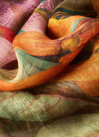 Botany Bliss Scarf - Lavender