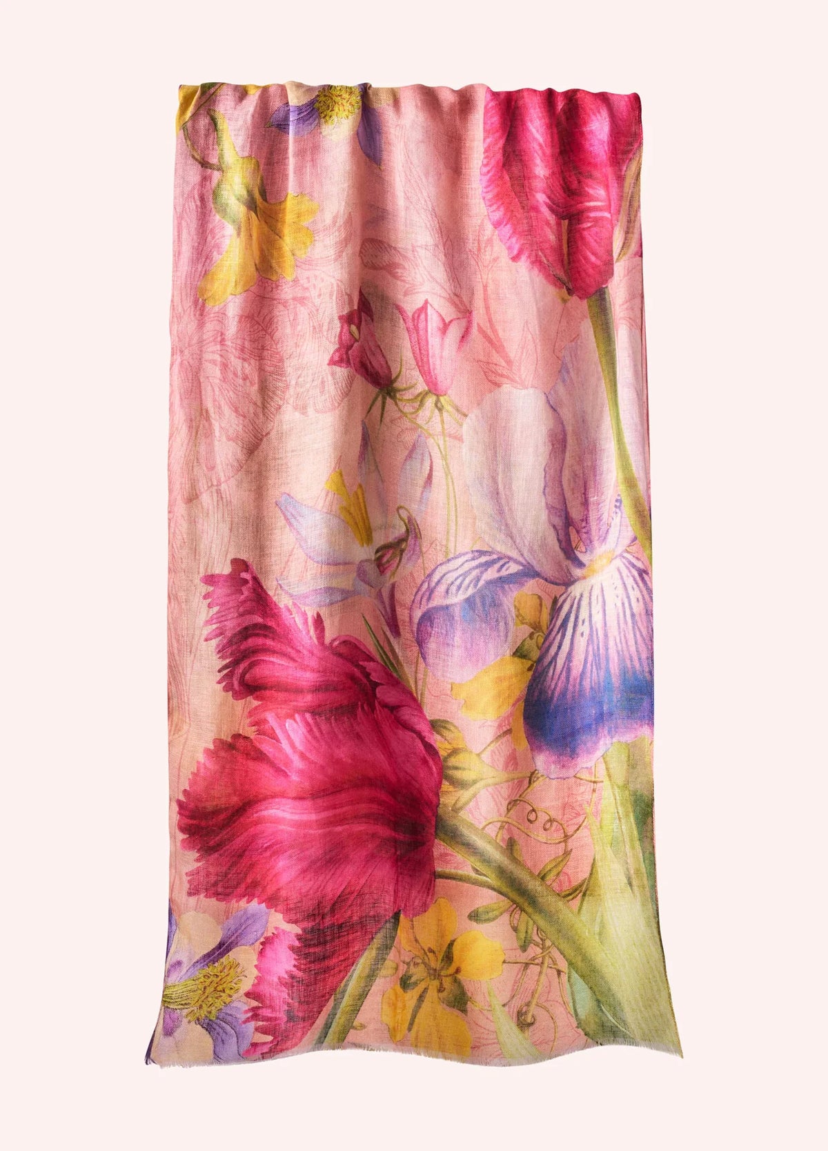 Floral Study Printed Scarf - Petal