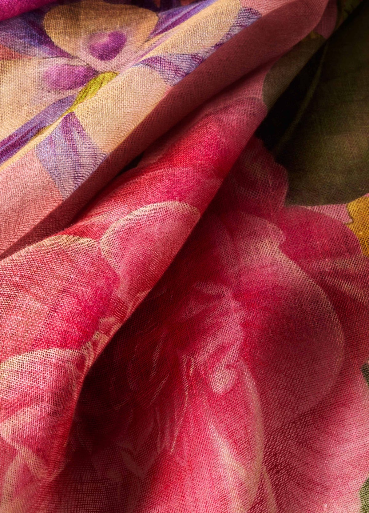 Floral Study Printed Scarf - Petal