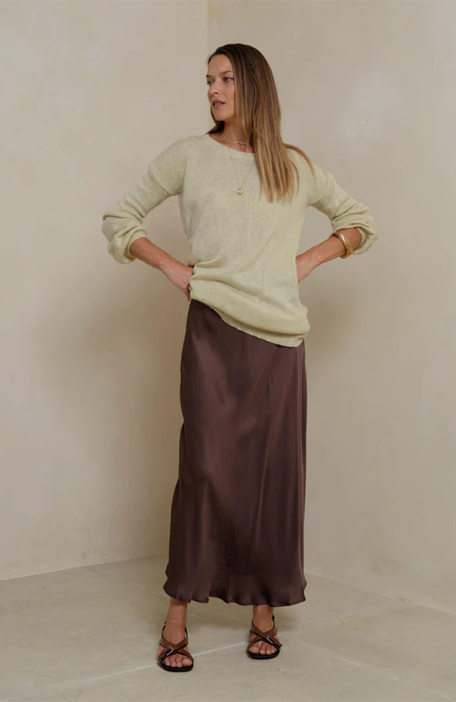 Joplin Skirt - Chocolate