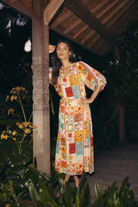 Vana Midi Dress - Multi