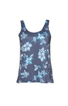 Shibori Blouse - Indigo Multi