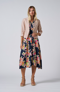 Viva Linen Jacket - Sand