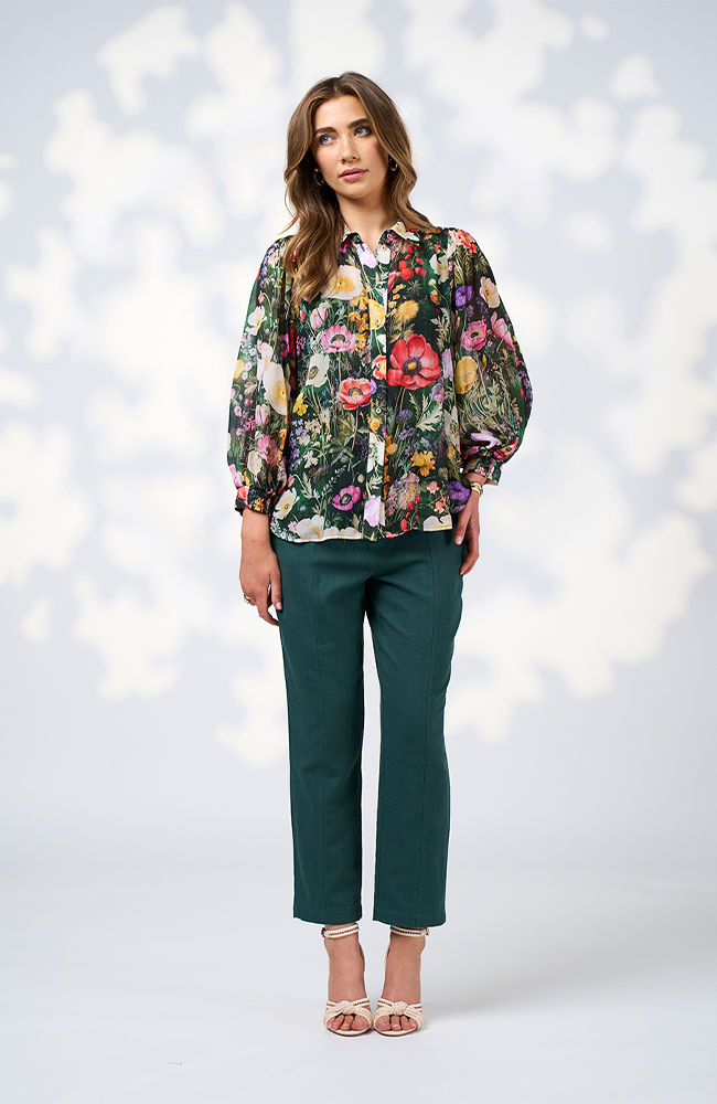 Looking Glass Shirt - Ivy Multi