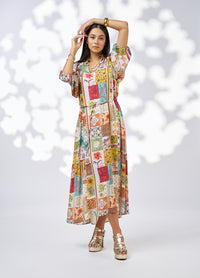 Vana Midi Dress - Multi