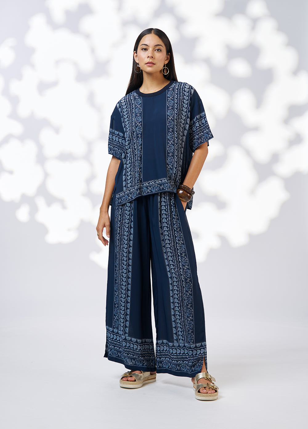 Asher Pant - Indigo Multi