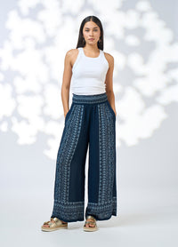 Asher Pant - Indigo Multi
