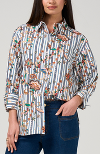 Louis Shirt - White Multi