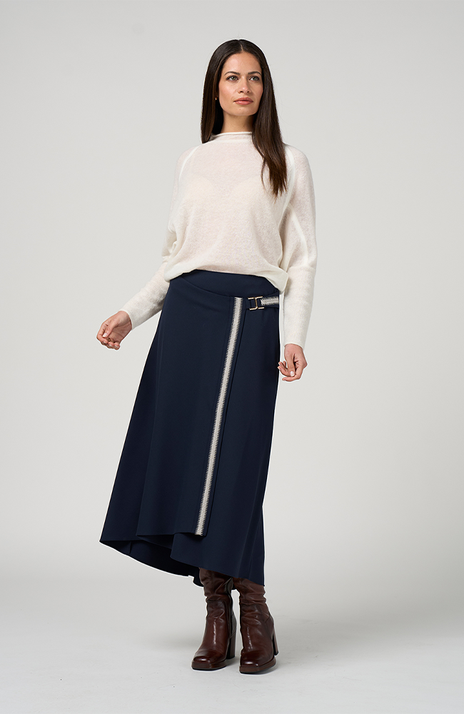 Bespoke Skirt - Indigo