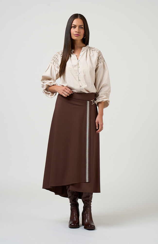 Bespoke Skirt - Cocoa