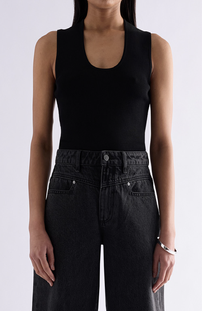 Hayes Knit Top - Black