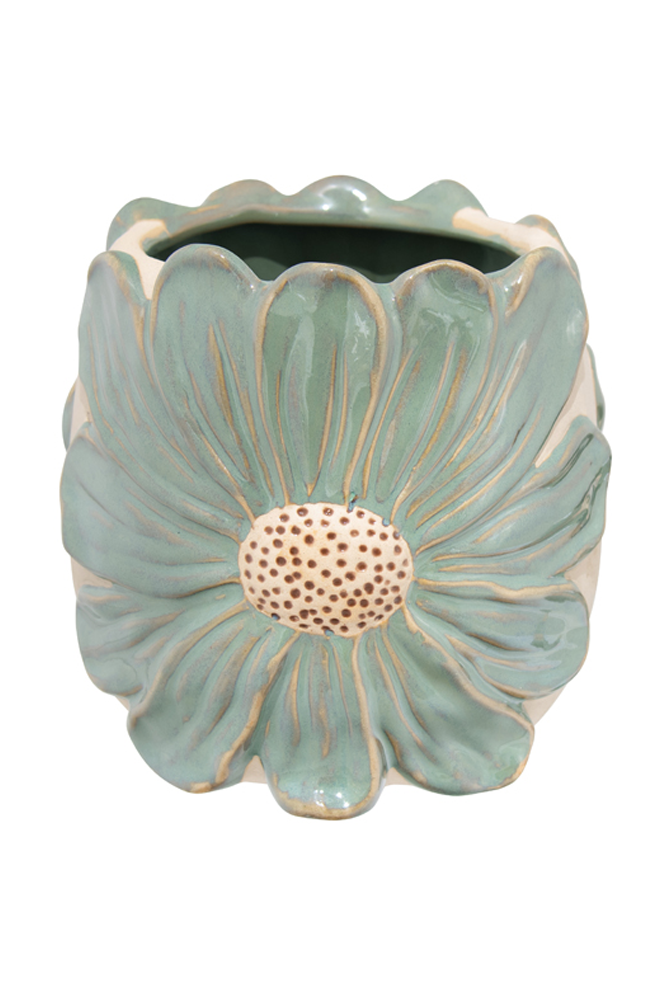 Sadie Flower Vase Med - Sage