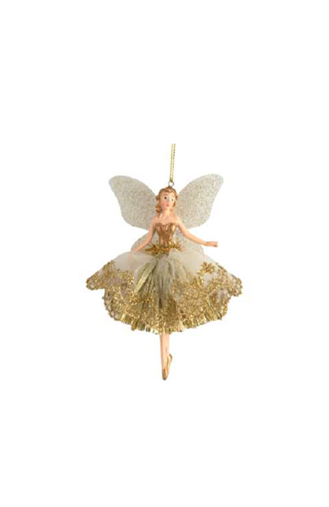 Ballerina Wings Decoration Gold