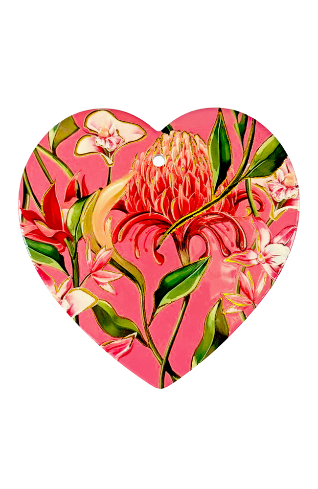 Petula Heart With Protea