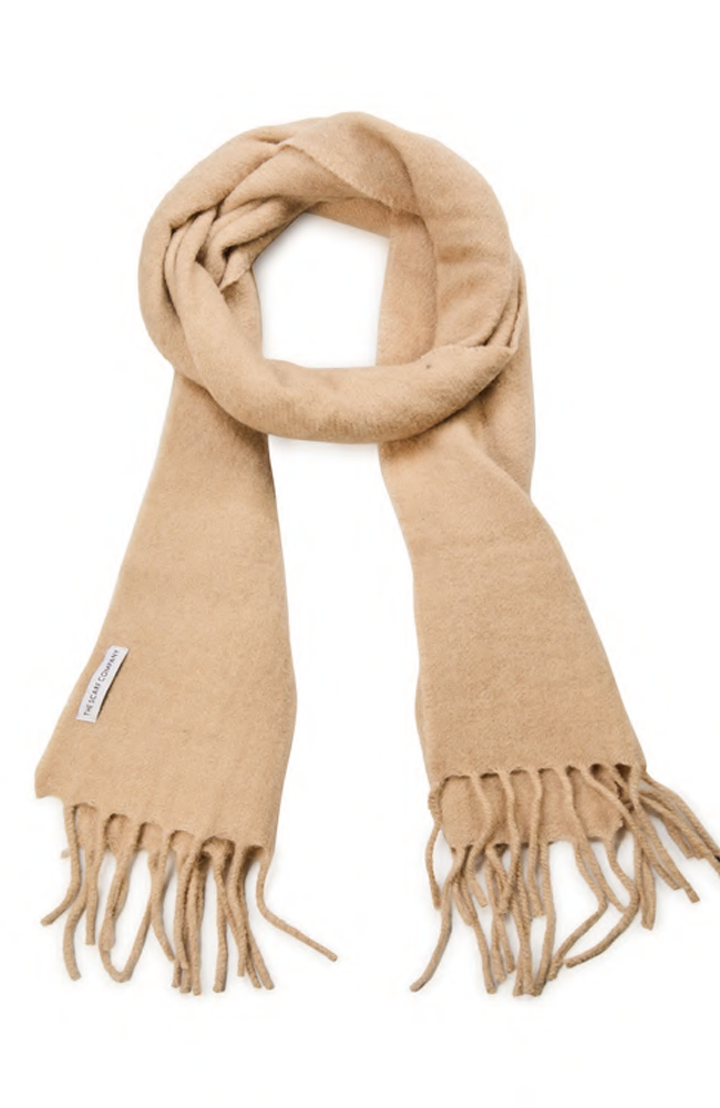 Plain Muffler Scarf - Camel