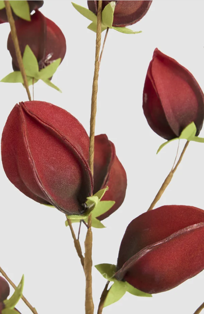 Flower Stem - Dark Red