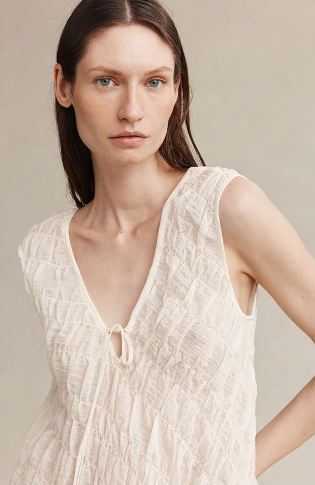 Blanche Top - Ivory