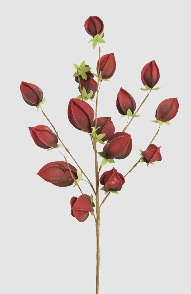 Flower Stem - Dark Red