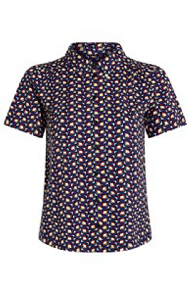 Maisie Blouse Fifi - Mazarene Blue