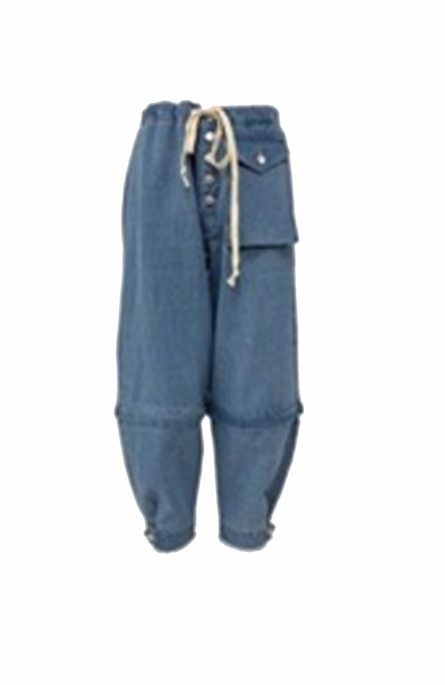 Trucker Pants - Mid Wash