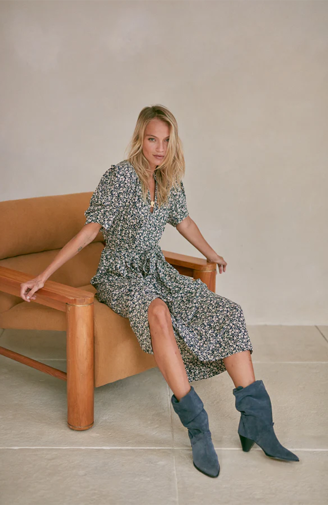 Coven Dress - Chelsea Floral Navy