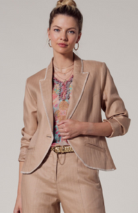 Cortona Jacket - Biscuit