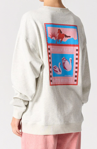 Los Angeles Sweatshirt - Belluno Veneto/Grey