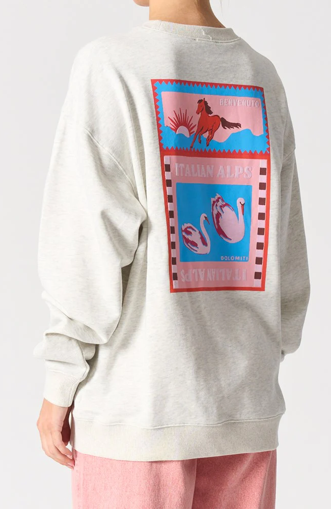 Los Angeles Sweatshirt - Belluno Veneto/Grey