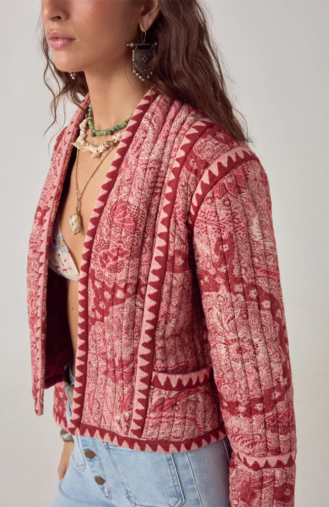 Red Java Sujata Jacket - Volcano