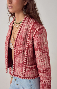 Red Java Sujata Jacket - Volcano