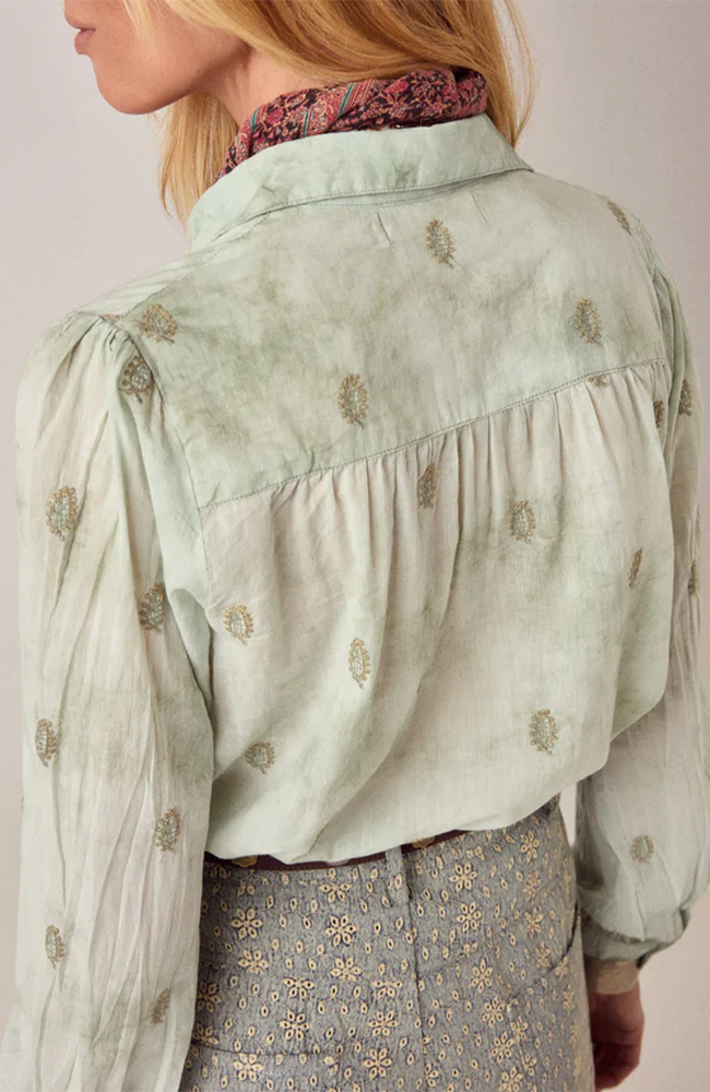 Rani Shirt Mineral Waves - Jade